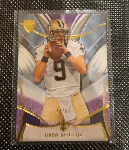 2014 Topps Supreme #72 Drew Brees — front