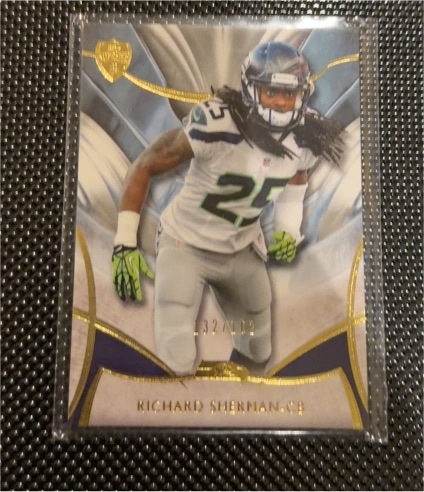 2014 Topps Supreme #62 Richard Sherman — front