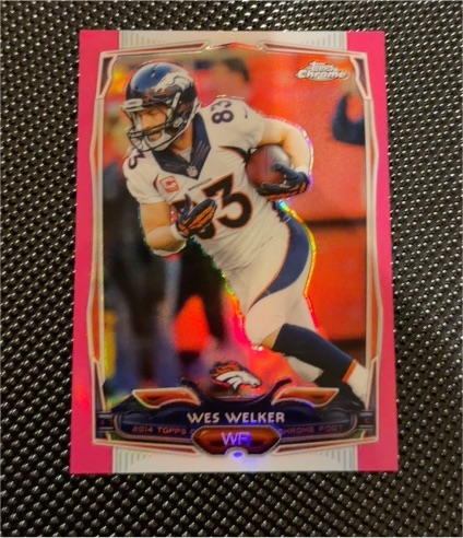 2014 Topps Chrome #26 Wes Welker — front