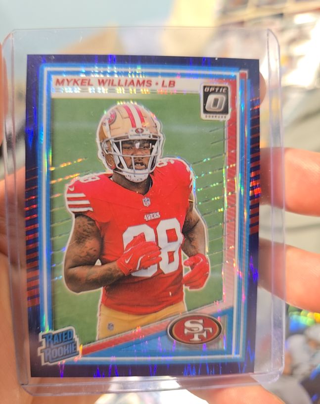 2025 Panini Donruss Optic #210 Mykel Williams — front