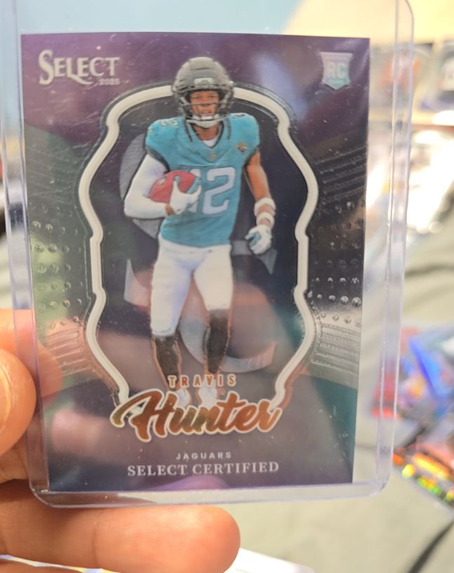 2025 Panini Select #1 Travis Hunter — front