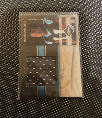 2010 Upper Deck Throwback Threads #TT-26 Brandon LaFell — front