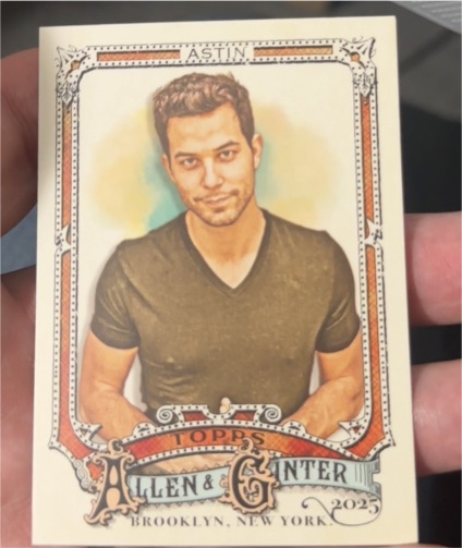 2025 Topps Allen & Ginter #275 Skylar Astin — front