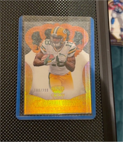 2013 Panini Crown Royale Bronze Holo Die-Cut #74 Randall Cobb — front