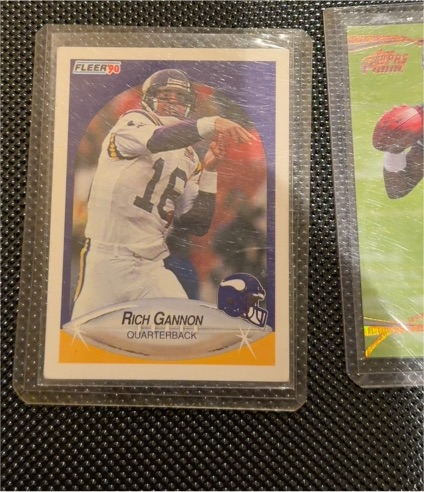 1990 Fleer #99 Rich Gannon — front