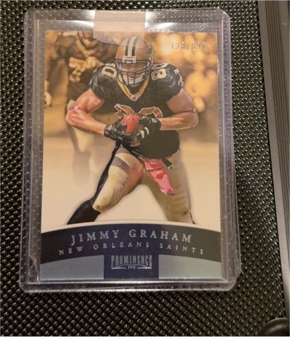 2012 Panini Prominence #62 Jimmy Graham — front