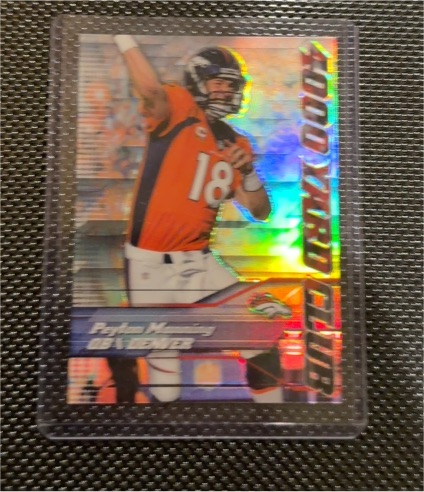 2014 Topps Chrome 4000 Yard Club #6 Peyton Manning — front
