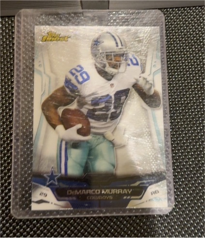 2014 Topps Finest #29 DeMarco Murray — front