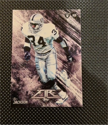 2014 Topps Fire #65 Bo Jackson — front