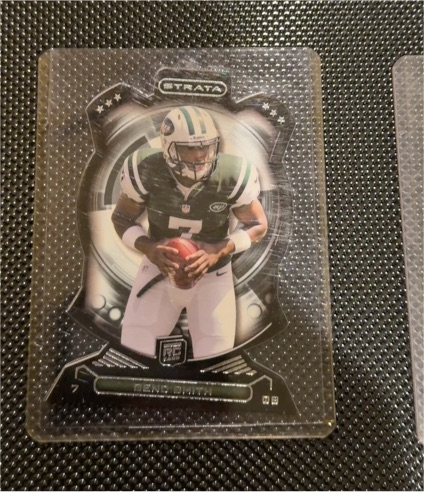 2013 Topps Strata #RDC-GS Geno Smith Rookie Die Cut — front