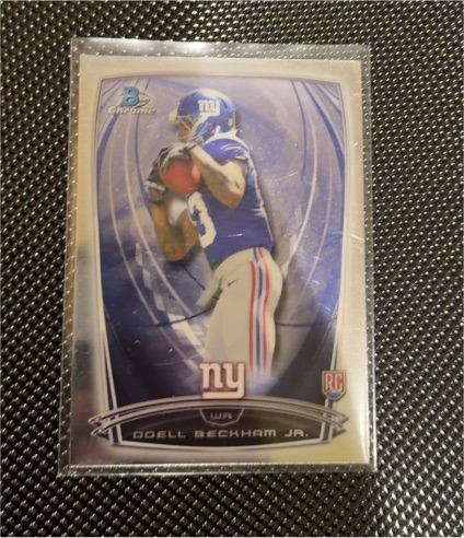 2014 Bowman Chrome #190 Odell Beckham Jr. — front