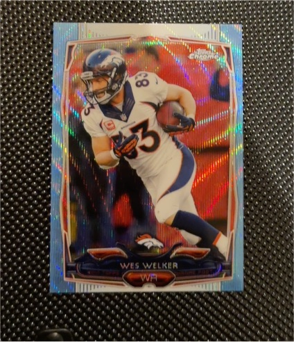 2014 Topps Chrome #26 Wes Welker — front