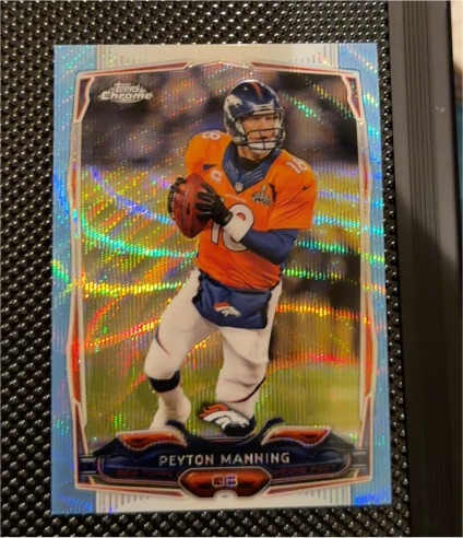 2014 Topps Chrome #42 Peyton Manning — front