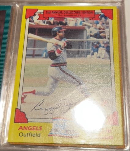 1982 Topps Drake's Big Hitters #19 Reggie Jackson — front