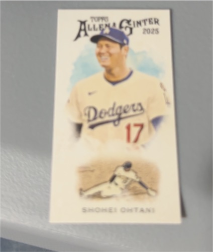 2025 Topps Allen & Ginter #N222-1 Shohei Ohtani — front
