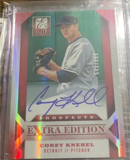 2013 Panini Elite Extra Edition #125 Corey Knebel — front