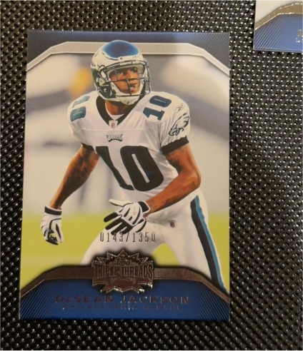 2010 Topps Triple Threads #81 DeSean Jackson — front