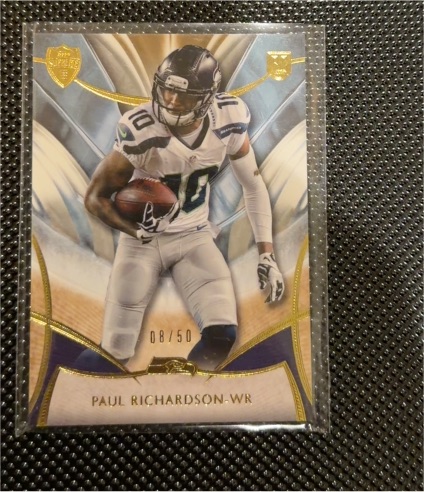 2014 Topps Supreme #15 Paul Richardson — front