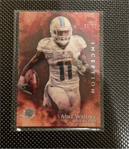 2014 Topps Inception #5 Mike Wallace — front