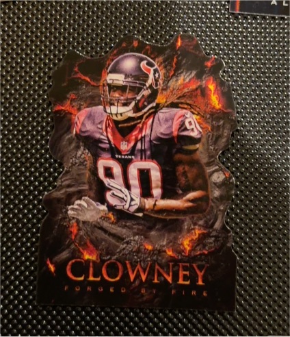 2014 Topps Fire Forged By Fire #FF-JC Jadeveon Clowney — front