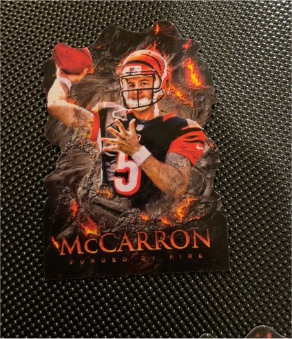2014 Topps Fire #122 AJ McCarron — front