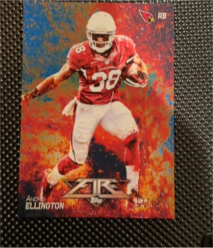 2014 Topps Fire #25 Andre Ellington — front