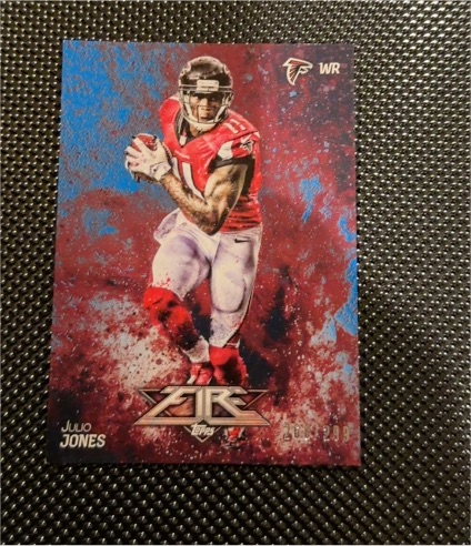 2014 Topps Fire #89 Julio Jones — front