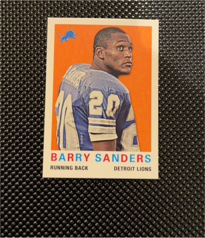 2013 Topps 1959 Topps Design Minis #9 Barry Sanders — front