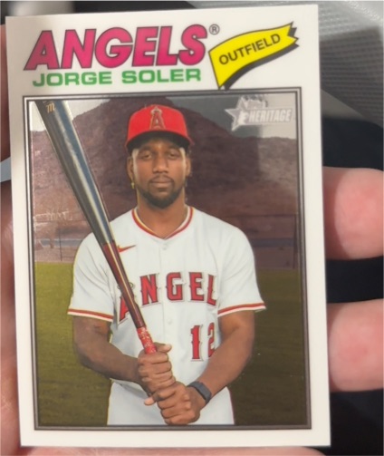 2026 Topps Heritage #37 Jorge Soler — front