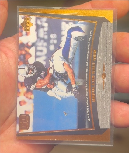 1998 Upper Deck #183 Napoleon Kaufman — front