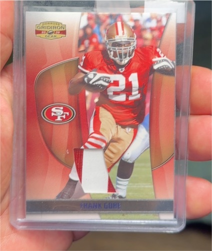 2009 Donruss Gridiron Gear #34 Frank Gore — front