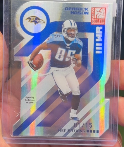 2005 Donruss Elite #111 Derrick Mason — front