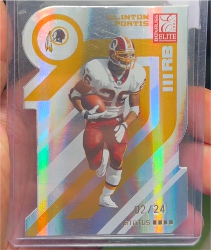 2005 Donruss Elite #99 Clinton Portis — front