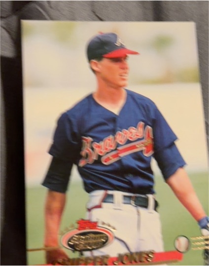 1993 Topps Stadium Club #638 Chipper Jones — front