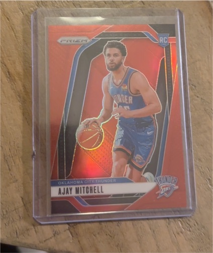 2024-25 Panini Prizm #226 Ajay Mitchell — front