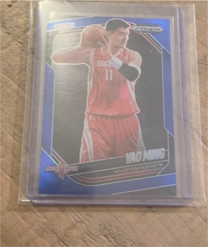 2024-25 Panini Prizm Black #264 Yao Ming — front