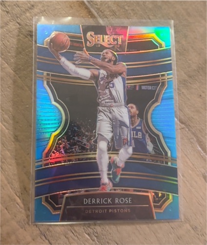 2019-20 Panini Select Concourse #60 Derrick Rose — front
