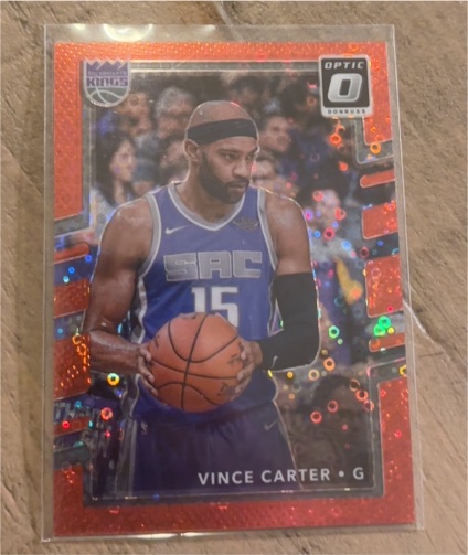 2017-18 Panini Donruss Optic #126 Vince Carter — front