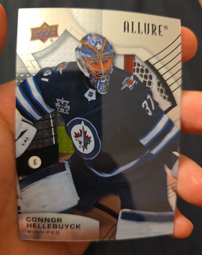 2023-24 Upper Deck Allure #65 Connor Hellebuyck — front