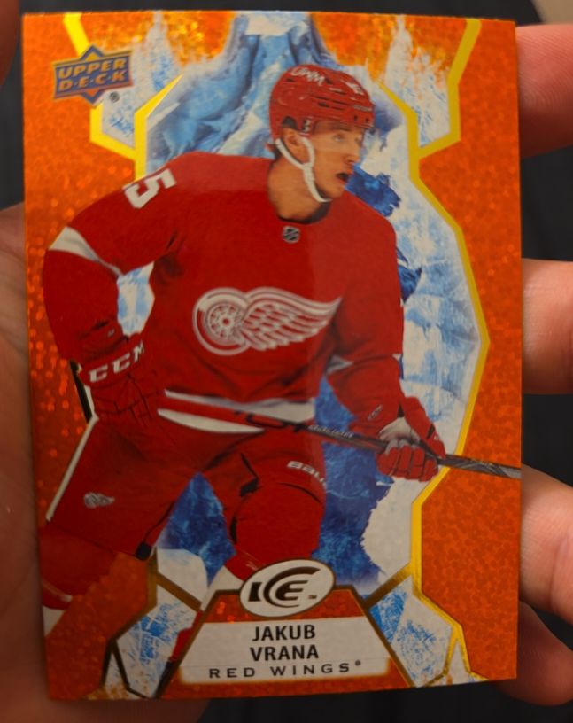 2021-22 Upper Deck Ice #90 Jakub Vrana — front