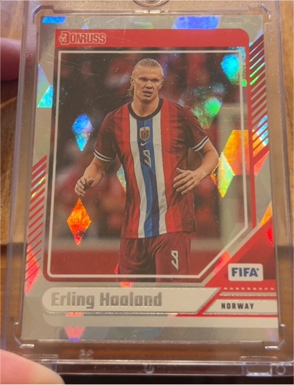 2024-25 Panini Donruss FIFA #96 Erling Haaland — front