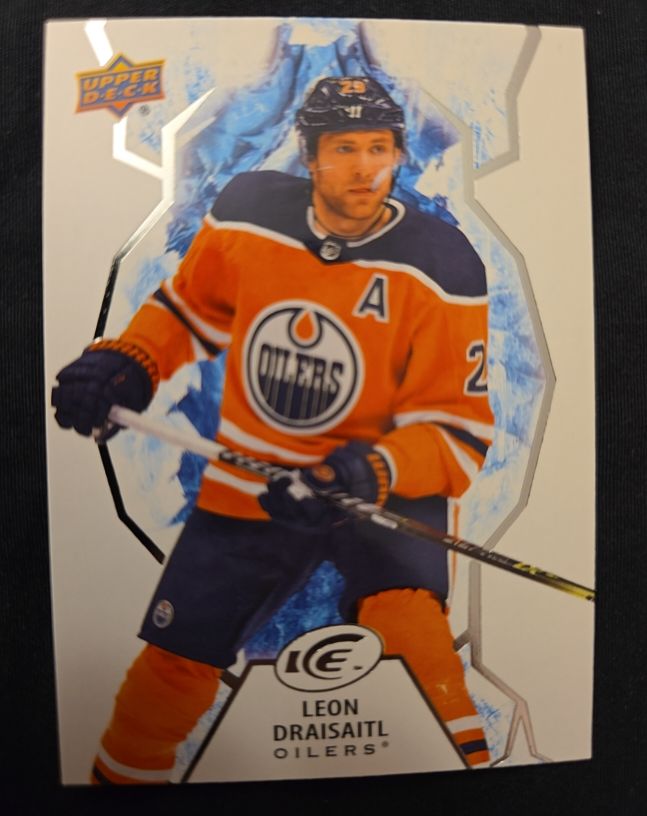 2021-22 Upper Deck Ice #88 Leon Draisaitl — front