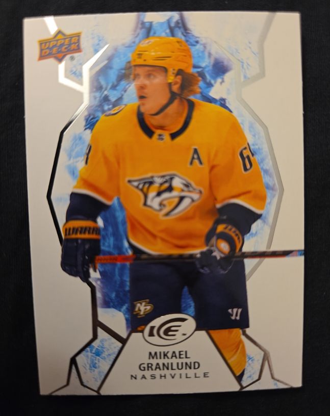 2021-22 Upper Deck Ice #66 Mikael Granlund — front