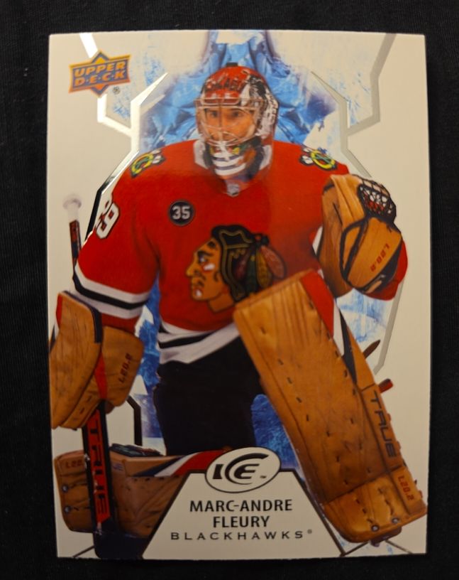 2021-22 Upper Deck Ice #58 Marc-Andre Fleury — front