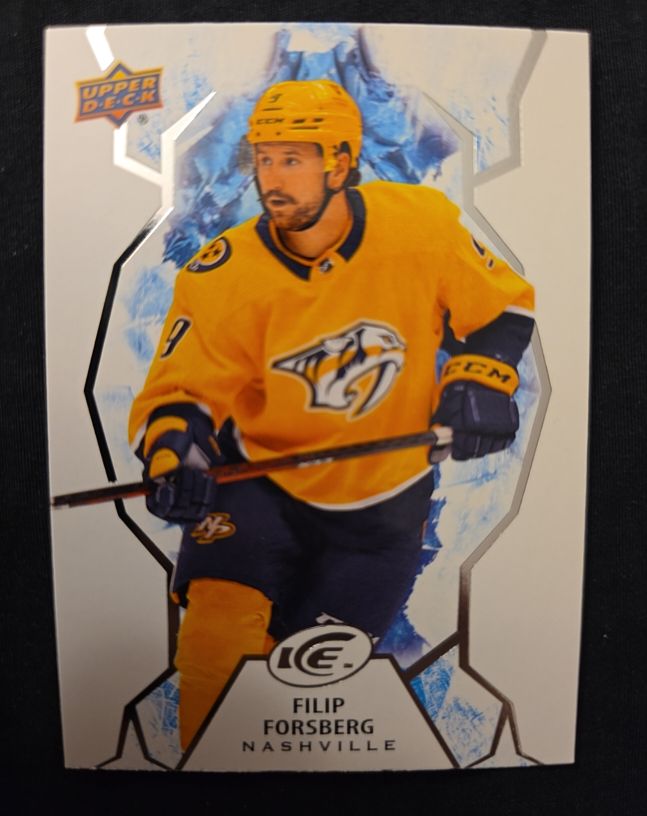 2021-22 Upper Deck Ice #84 Filip Forsberg — front