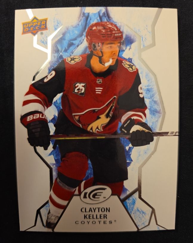 2021-22 Upper Deck Ice #93 Clayton Keller — front