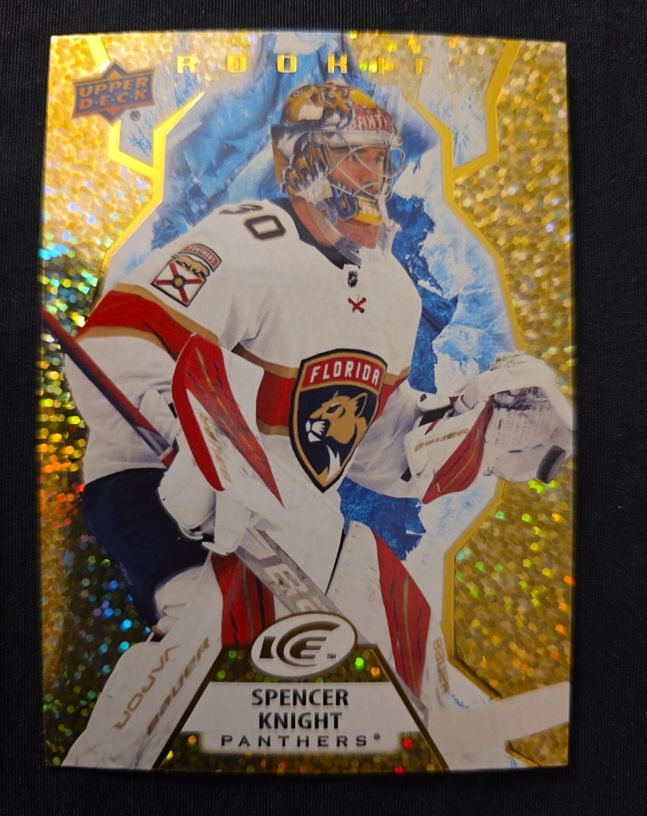 2021-22 Upper Deck Ice #126 Spencer Knight — front
