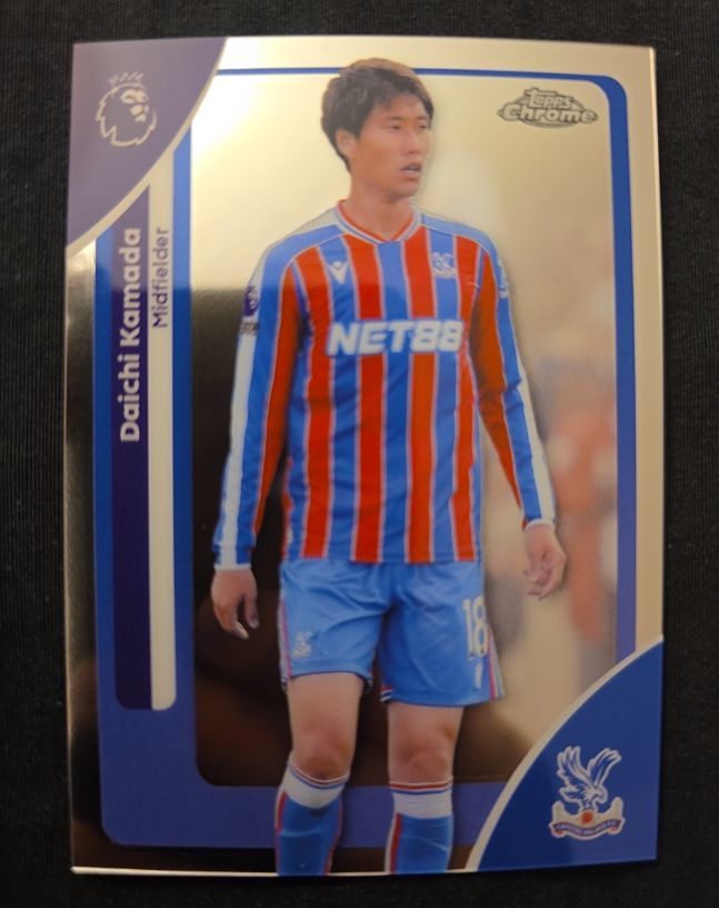 2026 Topps Chrome Premier League #79 Daichi Kamada — front
