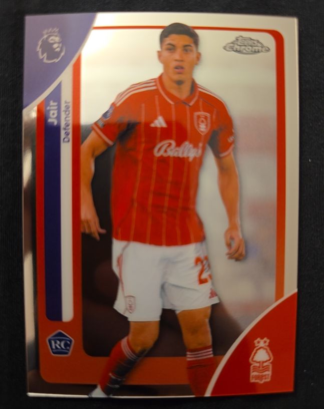 2026 Topps Chrome Premier League #159 Jair — front