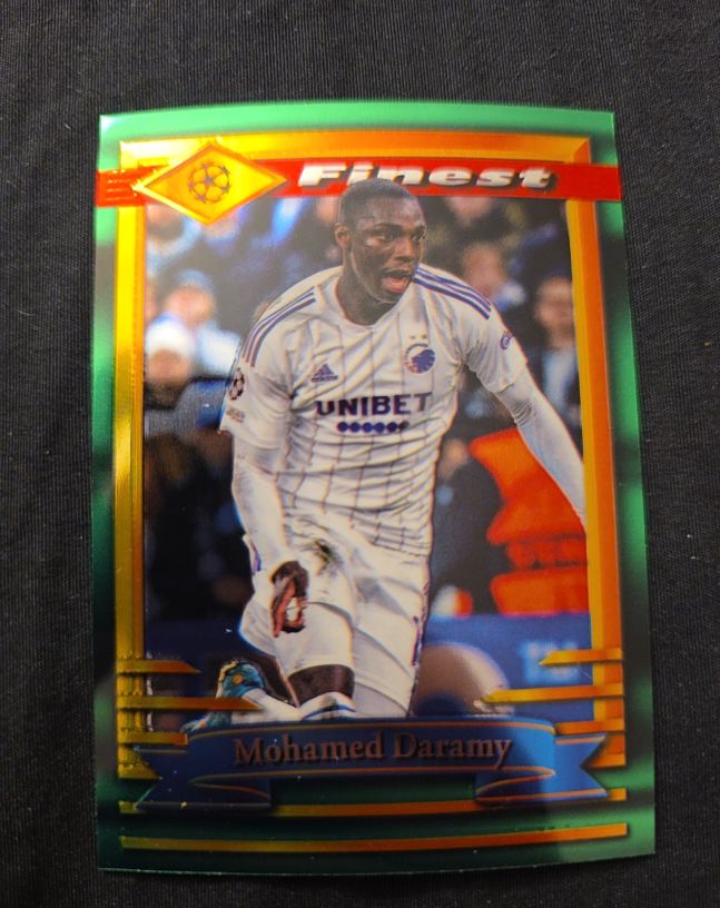 2022-23 Topps Finest Flashbacks UEFA #92 Mohamed Daramy — front
